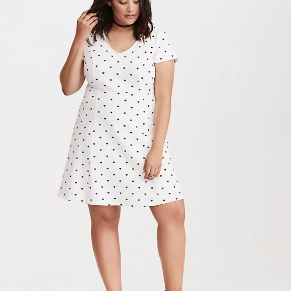 Torrid ♥️ Print Print Skater Dress - size 2